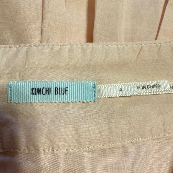 KIMCHI BLUE ANTHROPOLOGIE Pink Pleated Mini Skirt - Picture 3 of 8